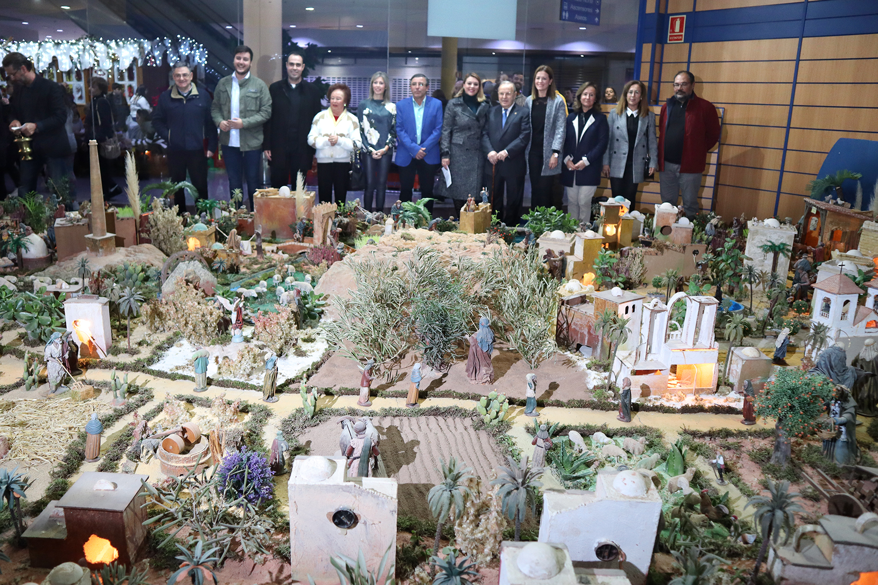 EL BELÉN MUNICIPAL ABRE SUS PUERTAS EN CENTRO COMERCIAL ÁGUILAS PLAZA