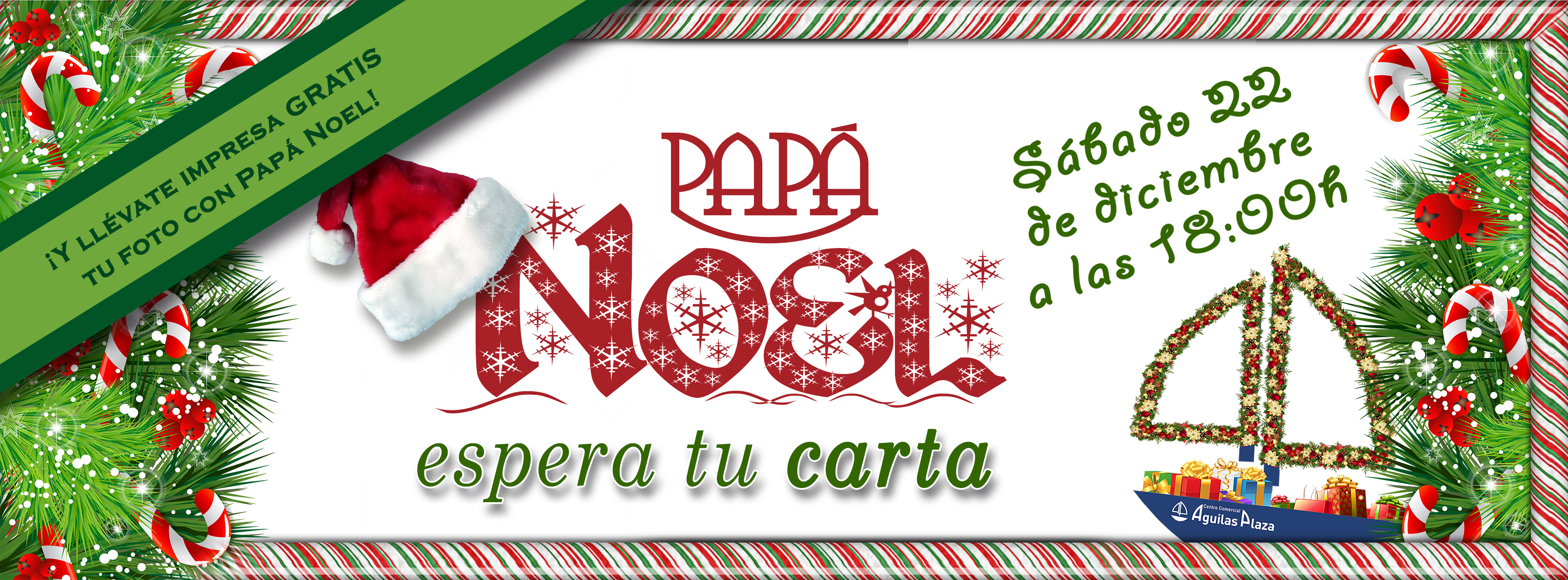 Papá Noel espera tu carta