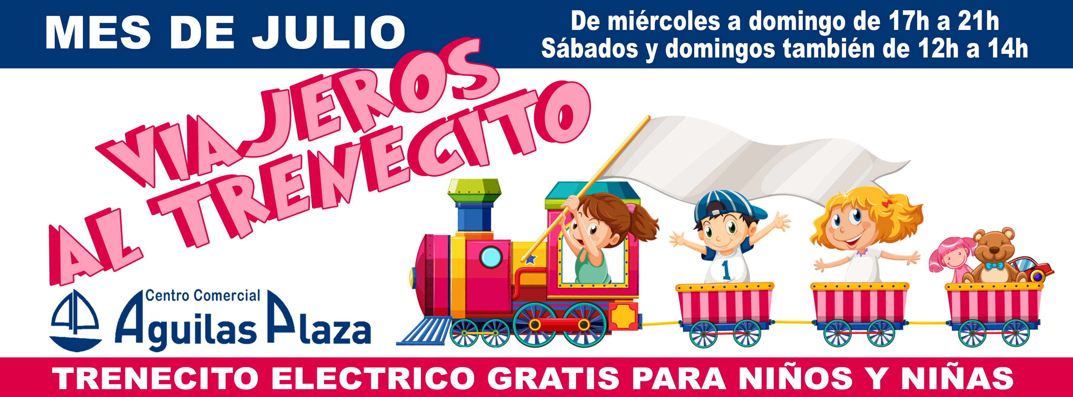 VIAJEROS AL TRENECITO