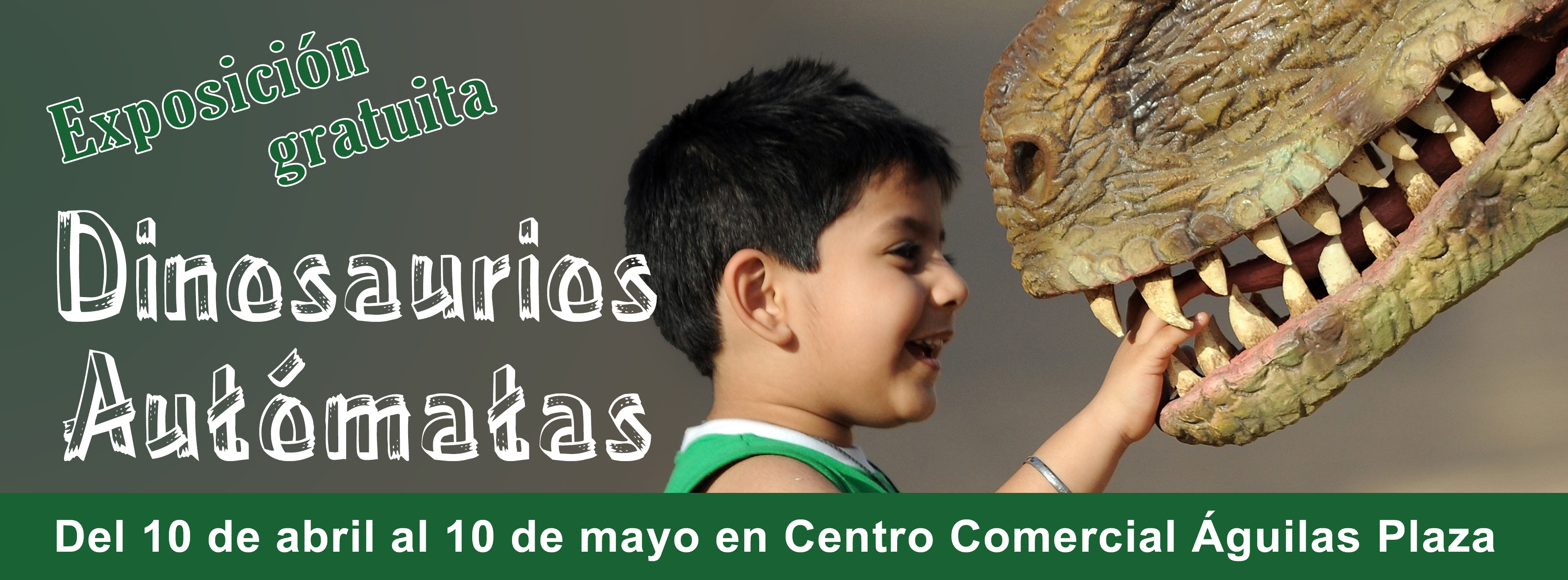 EXPOSICIÓN DINOSAURIOS AUTÓMATAS